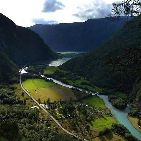 Vassbakken Kro Og Camping Skjolden Exteriör bild